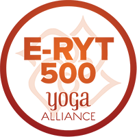 Yoga Alliance E-RYT 500 / Registry ID: 414481